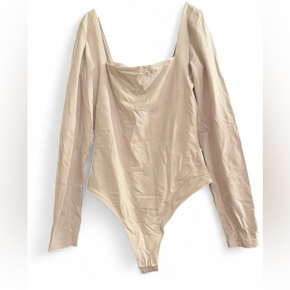 Babaton Contour Squareneck Cream Bodysuit